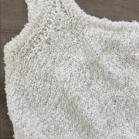 Babaton Cream Textured Cropped Tank - Picture 4 of 4